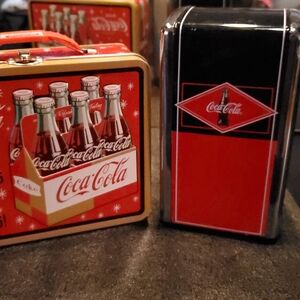 Coca-Cola Vintage Red and Black Set